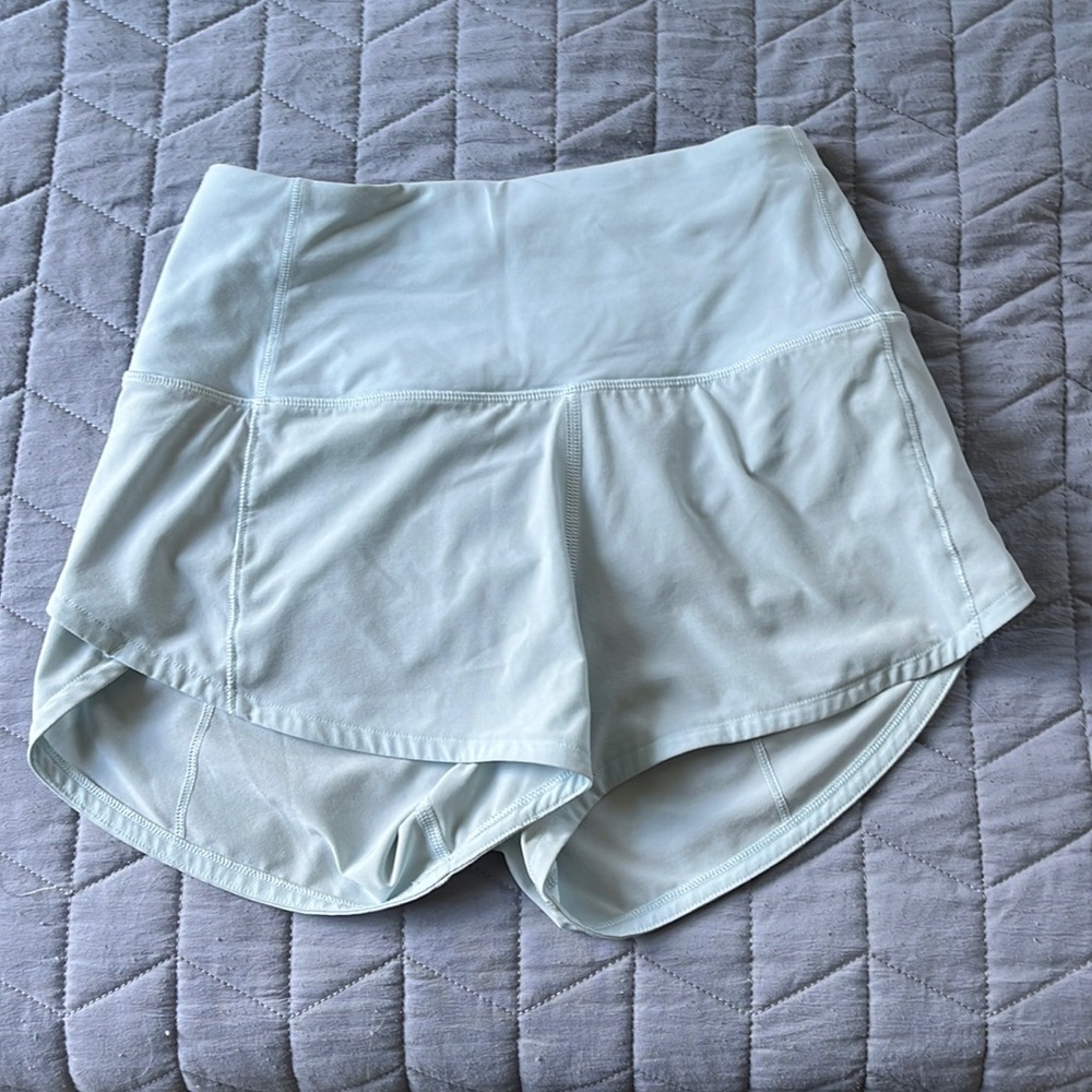 Light blue Lululemon shorts